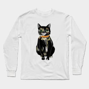 Tortoiseshell Cat, gato carey Long Sleeve T-Shirt